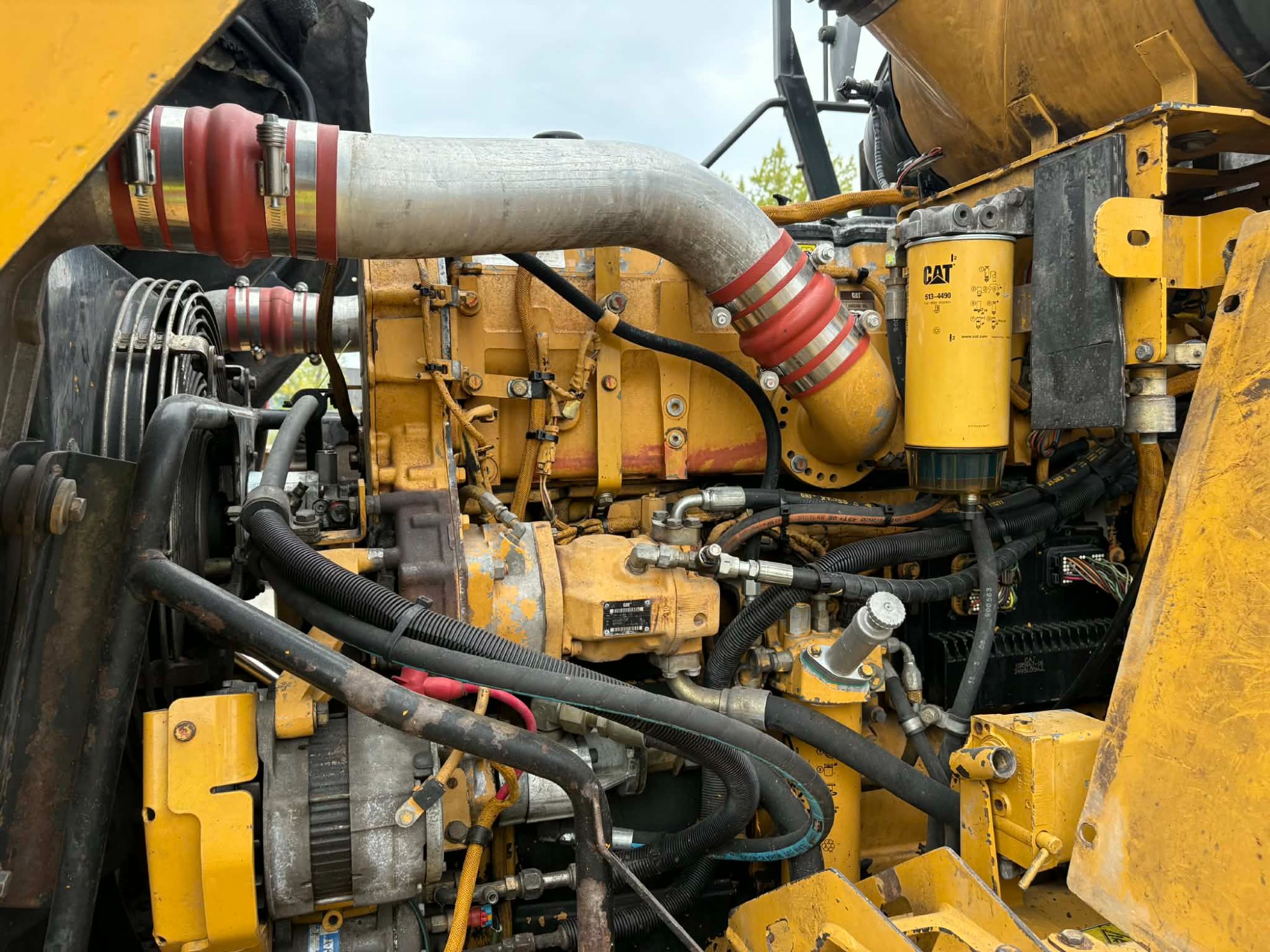 Moteur CAT haute puissance camion citerne articulé hors-route